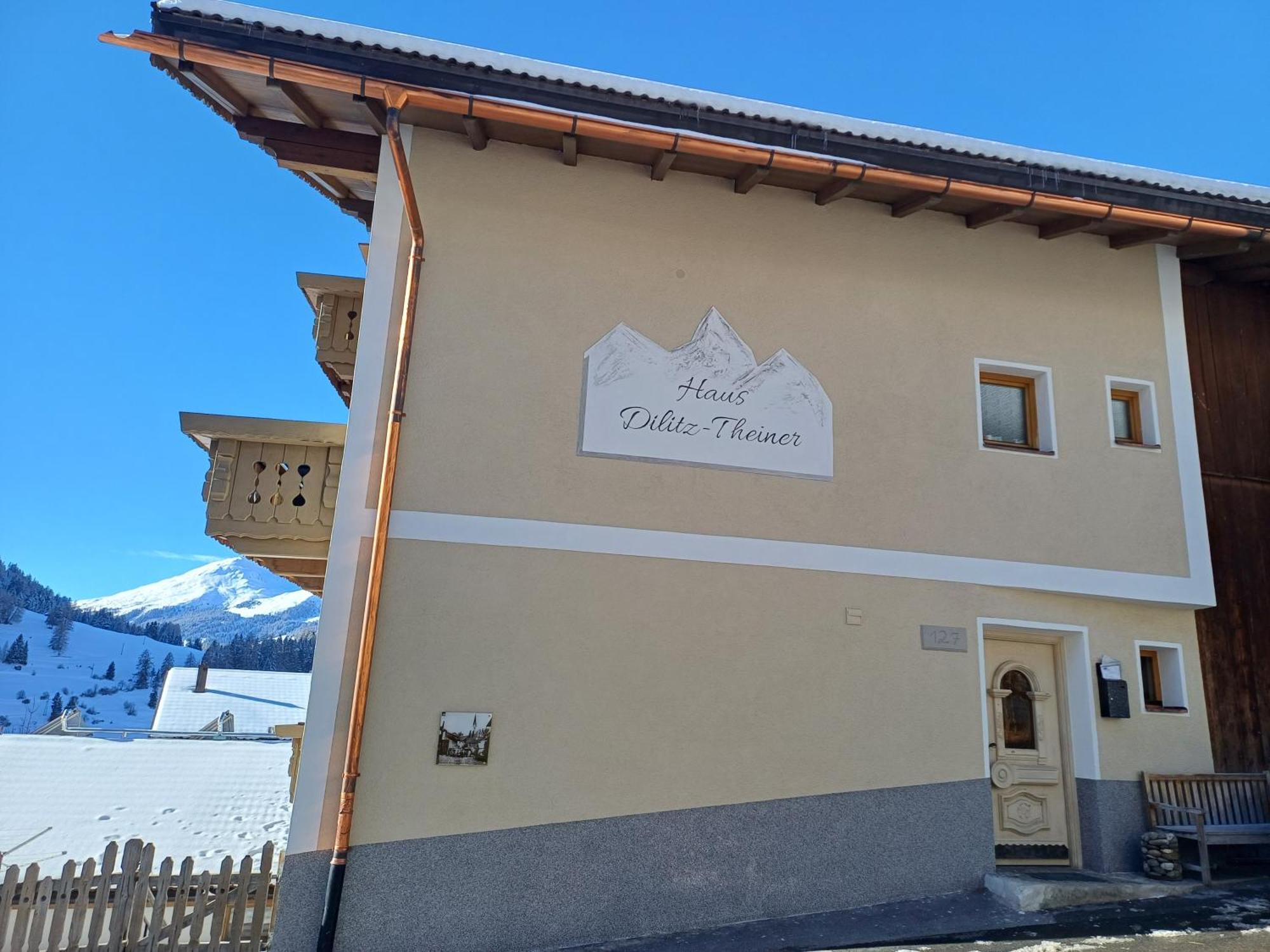 Haus Dilitz-Theiner - Bachbluete Lägenhet Nauders Exteriör bild